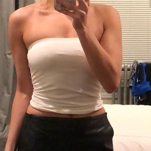 White tube top - S/M